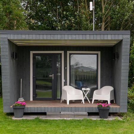 Tiny House Aan Het Water Op De Appelhof Villa Wommels Dış mekan fotoğraf
