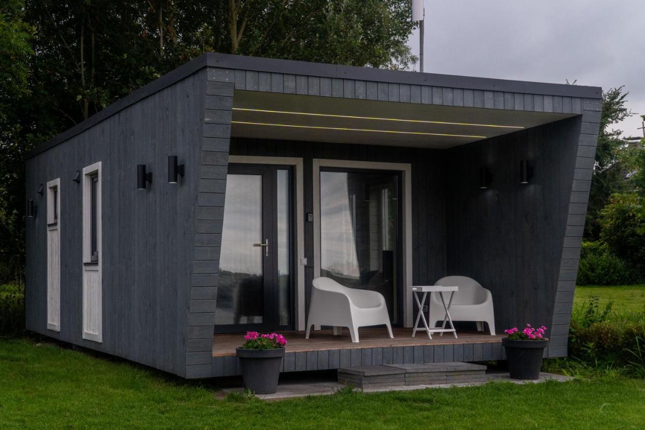 Tiny House Aan Het Water Op De Appelhof Villa Wommels Dış mekan fotoğraf